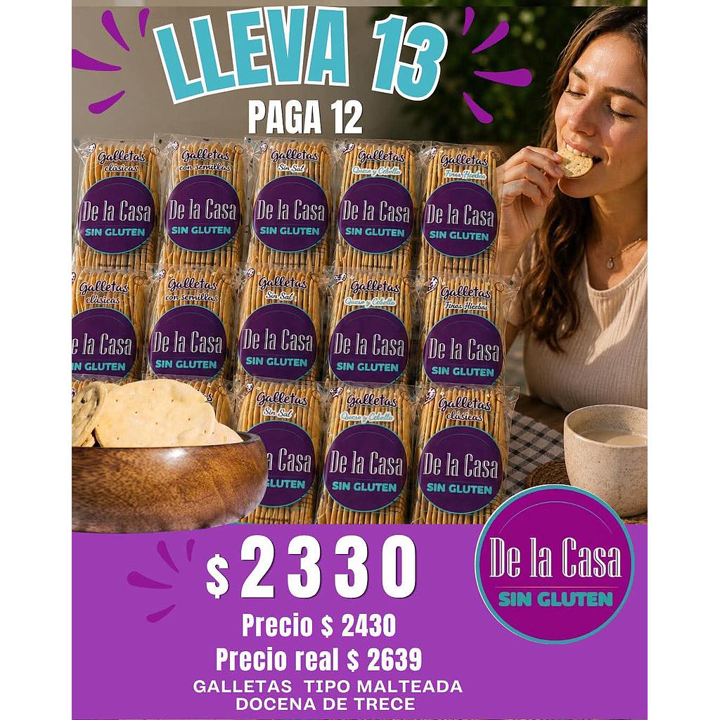 Lleva 13 paga 12